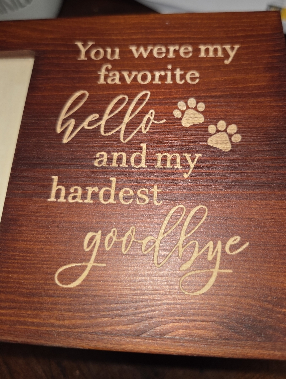 Pet Memorial Urn - Picture 2 of 5